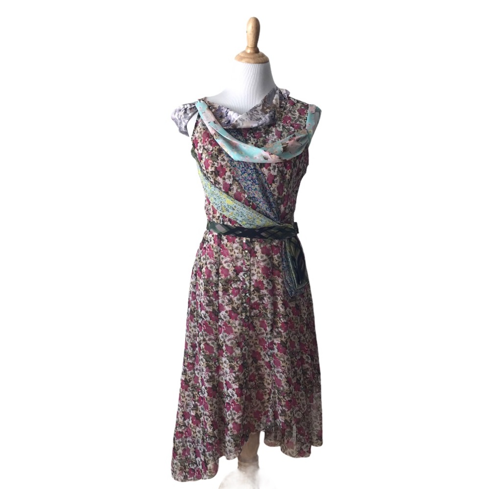 Byron Lars Beguile Wilderflora Dress Anthropologie - Picture 6 of 12